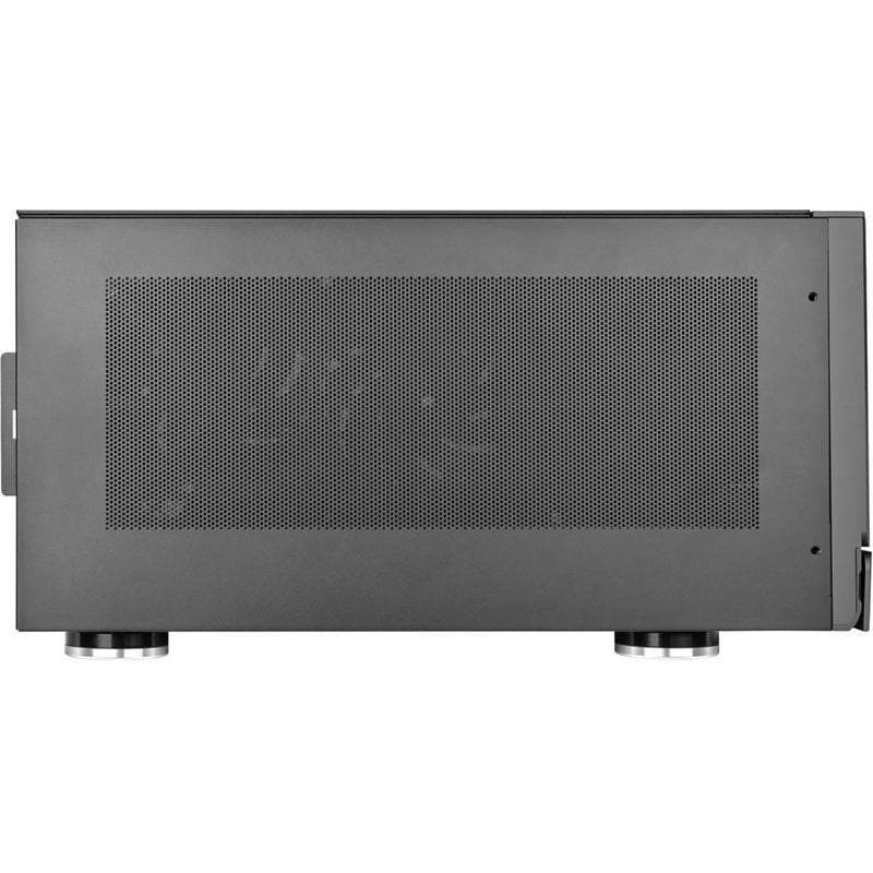 Load image into Gallery viewer, Silverstone crown 04 htpc behuizing (donkergrijs | 4x usb-a | 1x usb-c)
