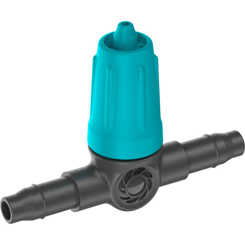 Load image into Gallery viewer, Gardena micro-drip-system verstelbare seriedruppelaar 0–15 l u druppelaar (zwart turquoise)
