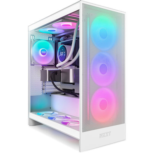 Nzxt f420 rgb core case fans (wit, 3 stuks, 420 x 140 x 26 mm)