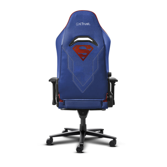 Trust gxt 721sm ruya pro premium comfortabele gamingstoel (blauw rood)