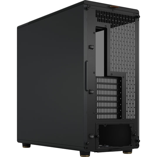 Fractal design north xl rc charcoal black tg dark midi tower behuizing (zwart houtkleur | 2x usb-a | 1x usb-c | tempered glass)