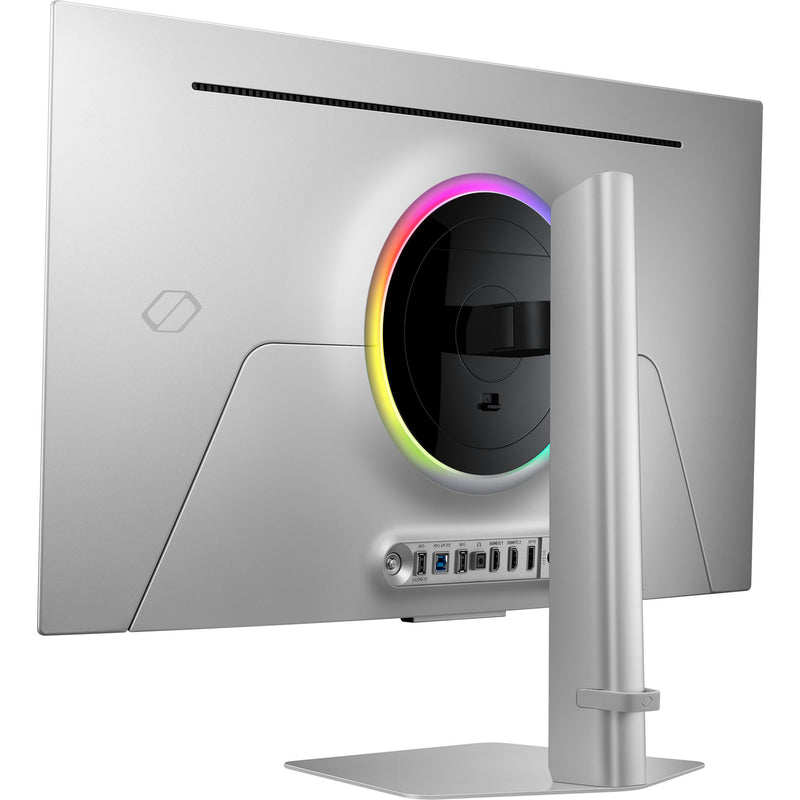 Load image into Gallery viewer, Samsung odyssey oled g8 g81sf 32 4k uhd gaming monitor (zilver, 2x hdmi, displayport, 2x usb-a, usb-b, 240 hz)
