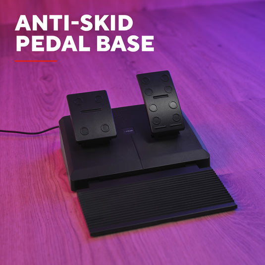 Trust gxt 289 movi racestuur stuur (zwart, pc, xbox series x s, switch, playstation 4)