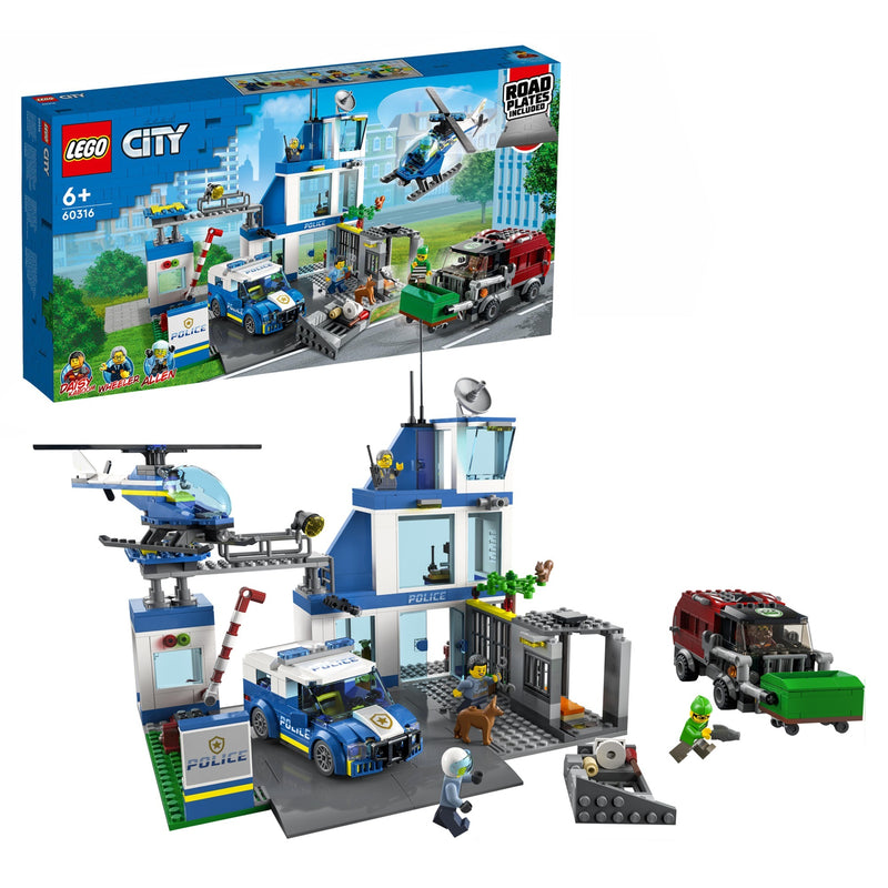 Load image into Gallery viewer, Lego city politiestation - 60316
