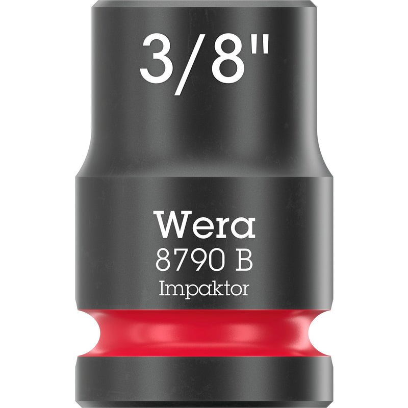 Load image into Gallery viewer, Wera 9608 dop-magneetstrip b impaktor imperial 1 dopsleutel (zwart groen, 9‑delig)
