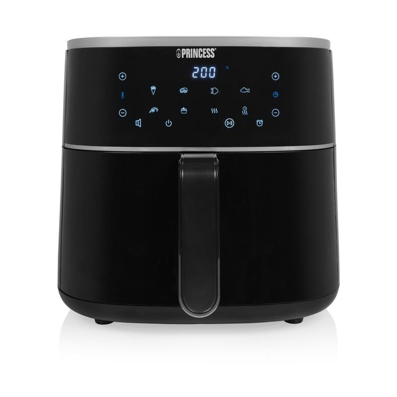 Load image into Gallery viewer, Princess digitale airfryer 6l heteluchtfriteuse (zwart, 6 liter)
