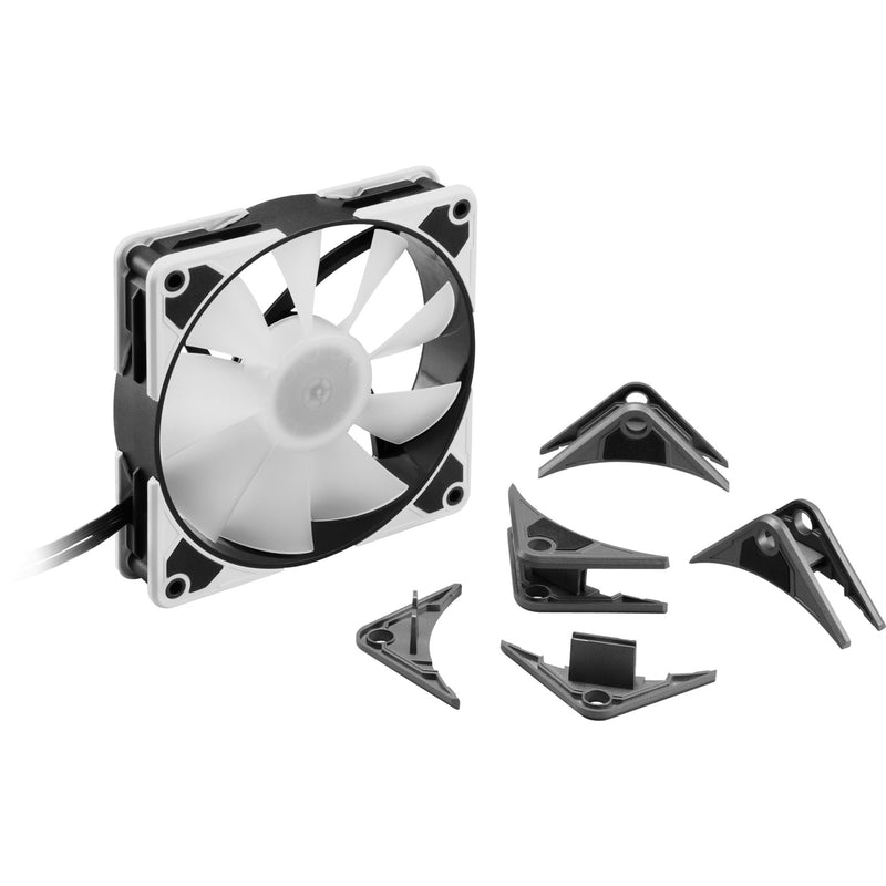 Load image into Gallery viewer, Sharkoon silentstorm 120 pwm rgb case fan (120 x 120 x 25 mm)
