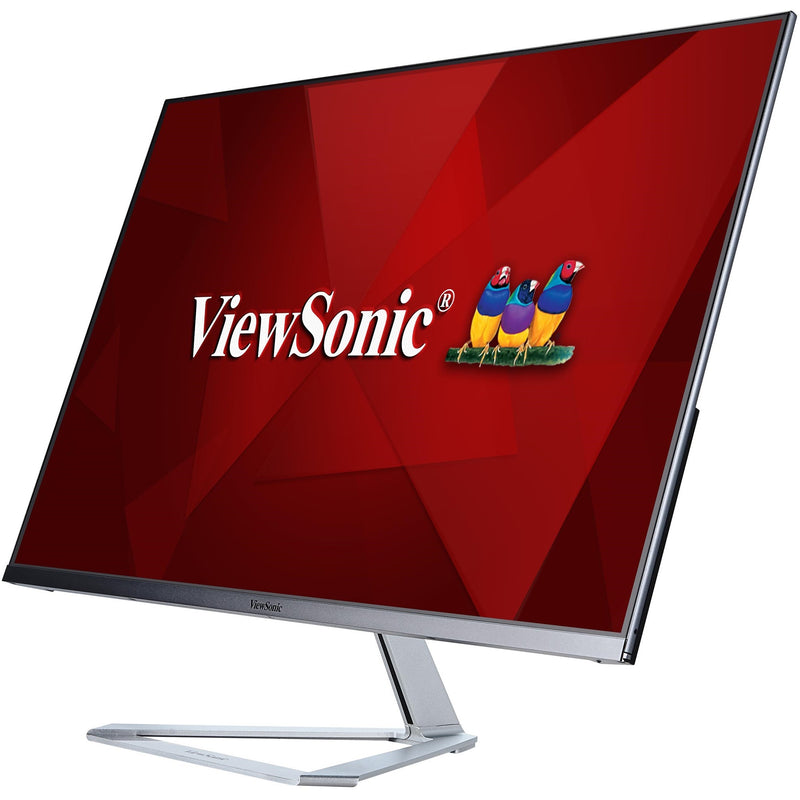 Load image into Gallery viewer, Viewsonic vx3276-mhd-3 31.5 monitor (zwart (mat) zilver, 1x hdmi, 1x displayport, vga, audio)

