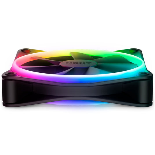 Nzxt f120 rgb duo case fan (zwart, 120 x 120 x 25 mm, pwm, zonder controller)