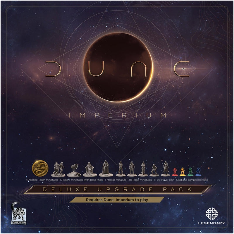 Load image into Gallery viewer, Asmodee dune: imperium deluxe upgrade pack bordspel (engels, uitbreiding, 1 - 4 spelers, 60 - 120 minuten, vanaf 14 jaar)
