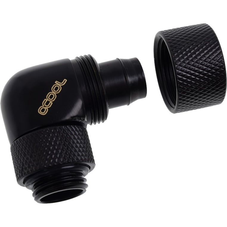 Load image into Gallery viewer, Alphacool eiszapfen 13 10mm compression fitting verbinding (zwart, draaibaar aan schroefdraadzijde)
