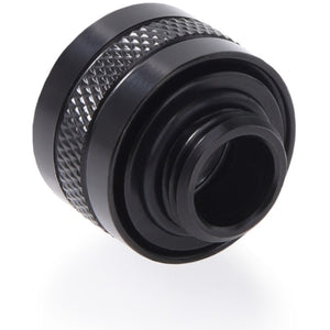 Alphacool eiszapfen pro 13 mm hardtube fitting g1 4 - deep black verbinding (zwart (mat))