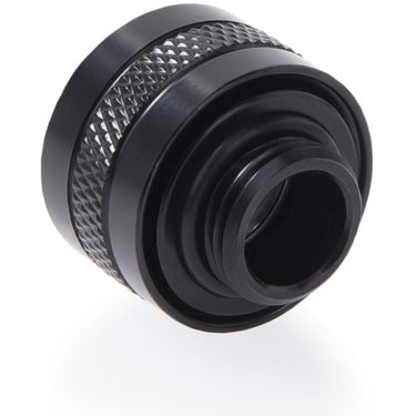 Alphacool eiszapfen pro 13 mm hardtube fitting g1 4 - deep black verbinding (zwart (mat))