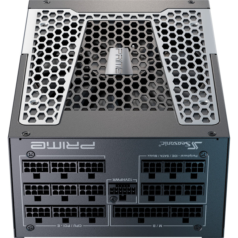 Load image into Gallery viewer, Seasonic prime tx-1300 modulaire 1300 watt voeding (zwart, 1x 12vhpwr, 6x pcie)

