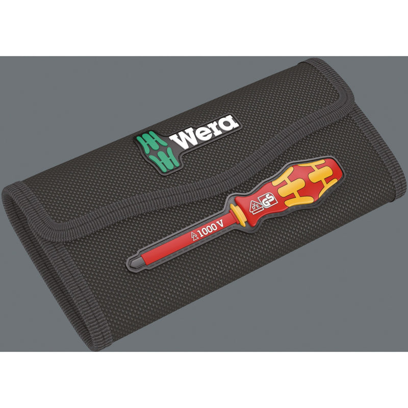 Load image into Gallery viewer, Wera kraftform kompakt vde 16 torque extra slim 1 tool finder schroevendraaier (rood geel, 16‑delig)
