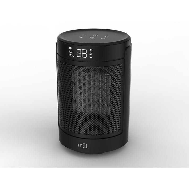 Afbeelding laden in galerijviewer, Mill keramische ventilator kachel fh1500black, 1500 watt ventilatorkachel (zwart)
