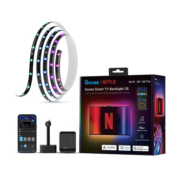 Govee slimme tv verlichting matter - 55-65 inch backlight 3s - netflix editie