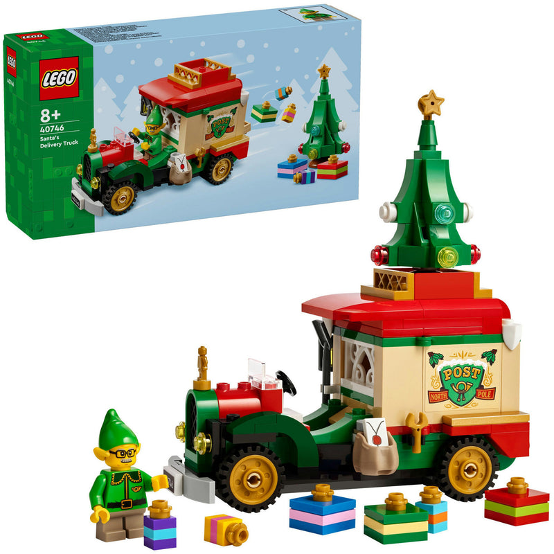 Load image into Gallery viewer, Lego iconic - bezorgtruck van de kerstman constructiespeelgoed (40746)

