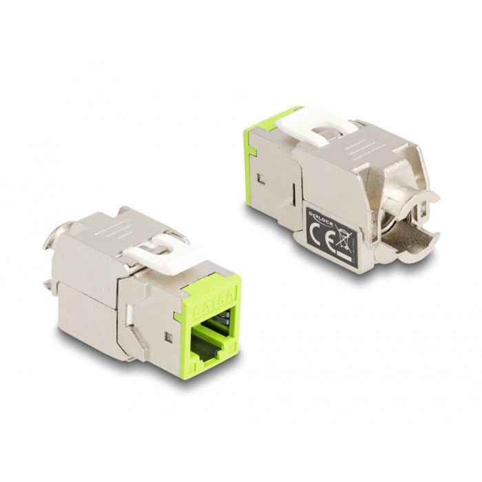 Load image into Gallery viewer, Delock rj45 jack > lsa cat 6a toolfree keystone module (meerkleurig, 8 stuks)
