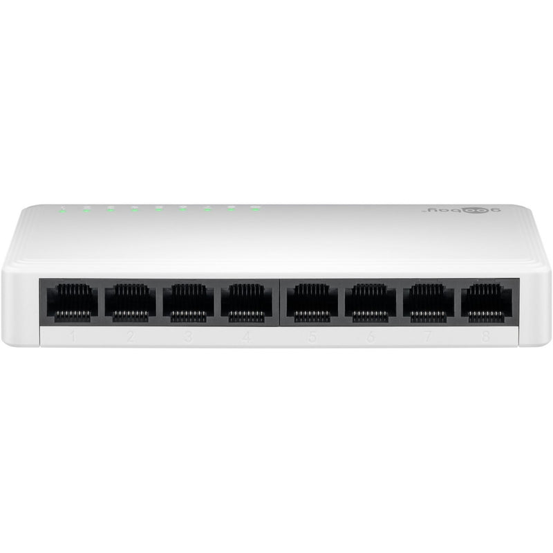 Load image into Gallery viewer, Goobay 8-poort gigabit ethernet switch (wit)
