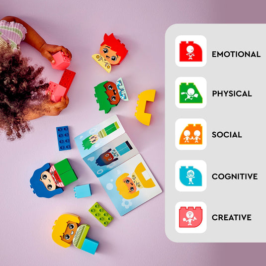 Lego duplo - gevoelens en emoties constructiespeelgoed (10415)