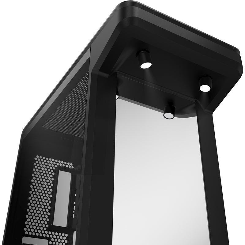 Load image into Gallery viewer, Cooler master masterframe 360 stage mirror midi tower behuizing (zwart | 2x usb-a | 1x usb-c | rgb | tempered glass)
