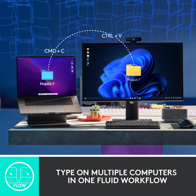 Load image into Gallery viewer, Logitech mx mechanical, toetsenbord (zwart grijs, us-international, bluetooth low energy)
