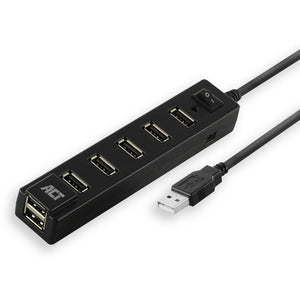 Act usb-hub ac6215 zwart
