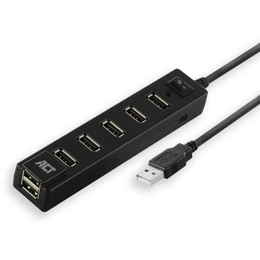 Act usb-hub ac6215 zwart