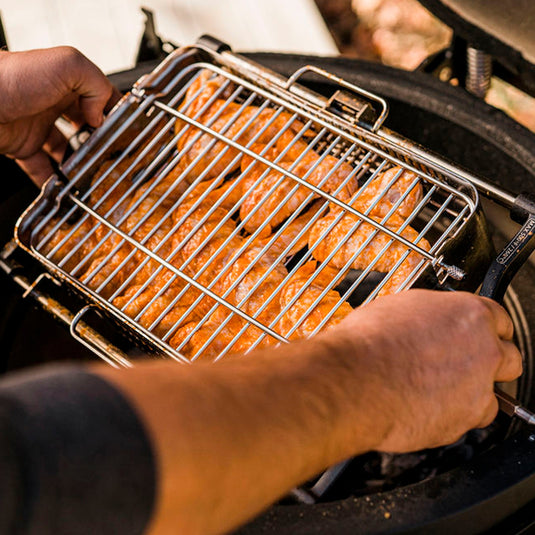 Kamado joe joetisserie basket set grillkorf