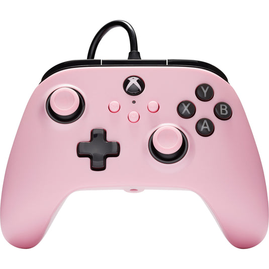 Powera bedrade controller voor xbox series x|s (roze, xbox series x|s, xbox one, pc)