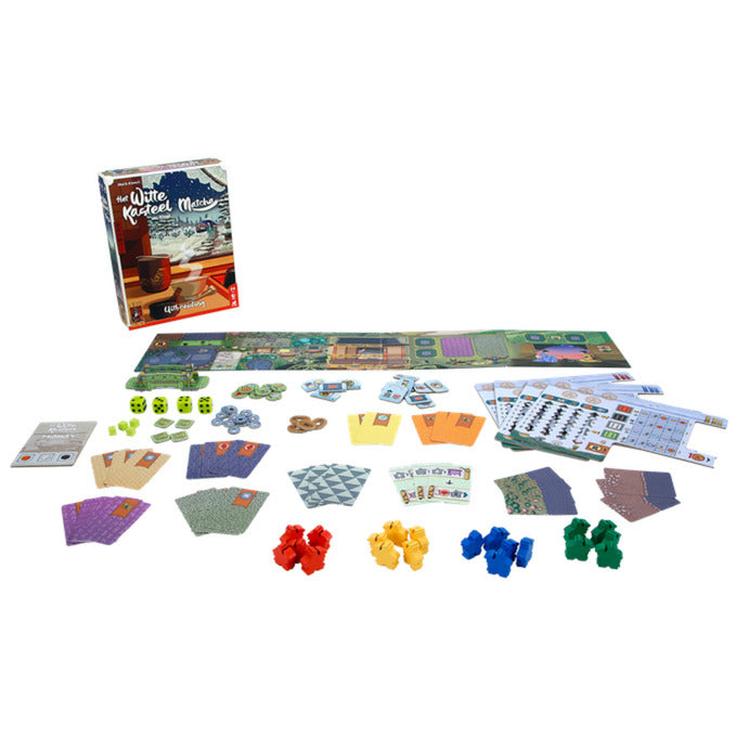 Load image into Gallery viewer, 999games 999 games het witte kasteel van himeji: matcha uitbreiding bordspel (uitbreiding, nederlands, 1 - 4 spelers, 80 minuten, vanaf 12 jaar)
