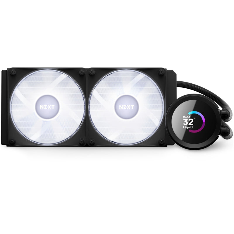 Load image into Gallery viewer, Nzxt kraken 240 rgb waterkoeling (zwart)
