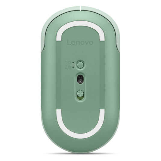 Lenovo 350 stille bluetooth-muis (blauwgroen, 2400 dpi, bluetooth® 5.3)