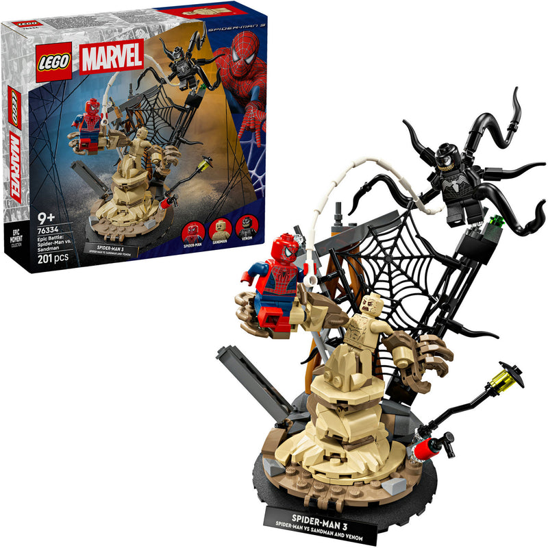 Load image into Gallery viewer, Lego super heroes 76334 marvel ultieme strijd: spider-man vs. sandman
