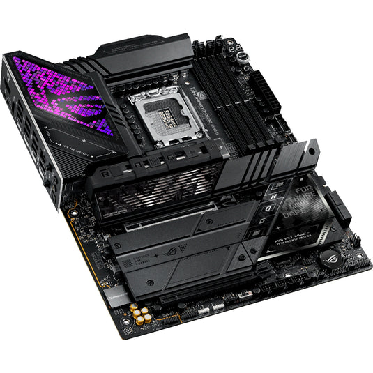Asus rog strix z890-e gaming wifi socket 1851 moederbord (zwart, raid, 5gb-lan, wi-fi 7, bt, sound, atx)