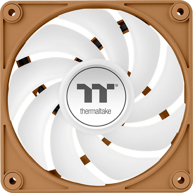 Load image into Gallery viewer, Thermaltake ct120 ex argb sync pc cooling fan gravel sand (3-fan pack) case fans (lichtbruin, 3 stuks, 120 x 120 x 25 mm, pwm)
