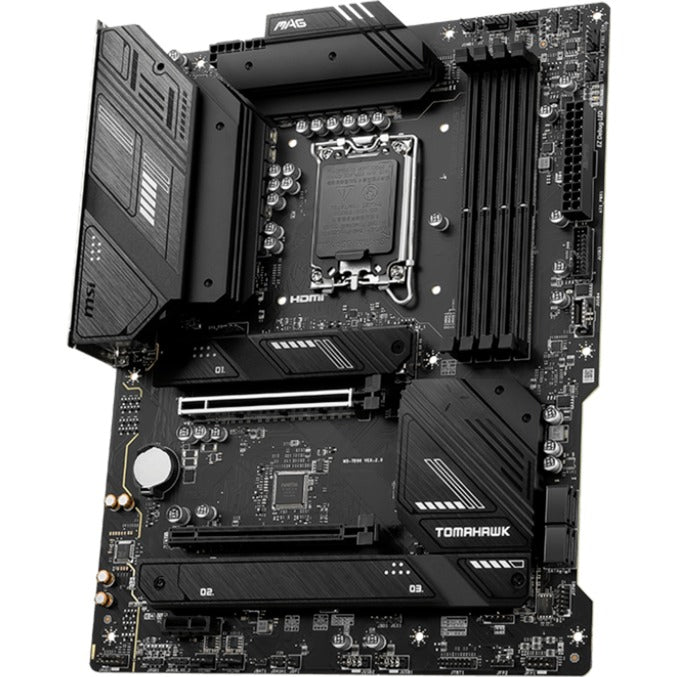 Load image into Gallery viewer, Msi mag b760 tomahawk wifi socket 1700 moederbord (zwart, raid, 2.5 gb-lan, wi-fi 6e, bt, sound, atx)
