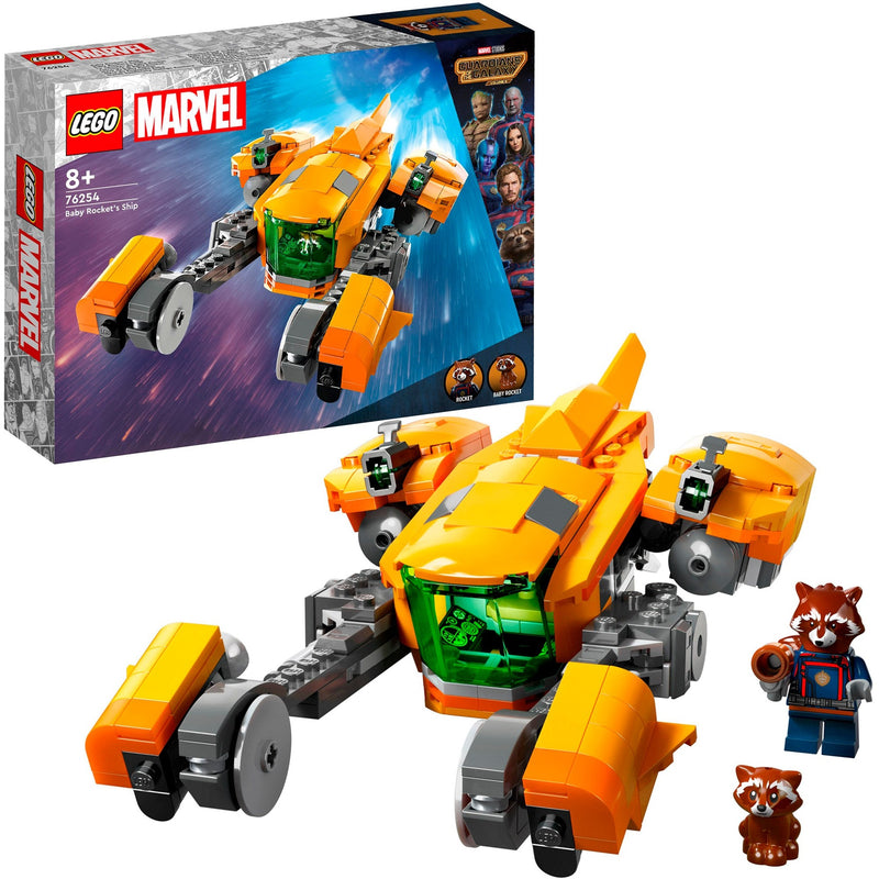 Load image into Gallery viewer, Lego marvel - het schip van baby rocket constructiespeelgoed (76254)
