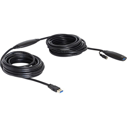 Delock usb 3.0 actieve verlengkabel (zwart, 10 meter)