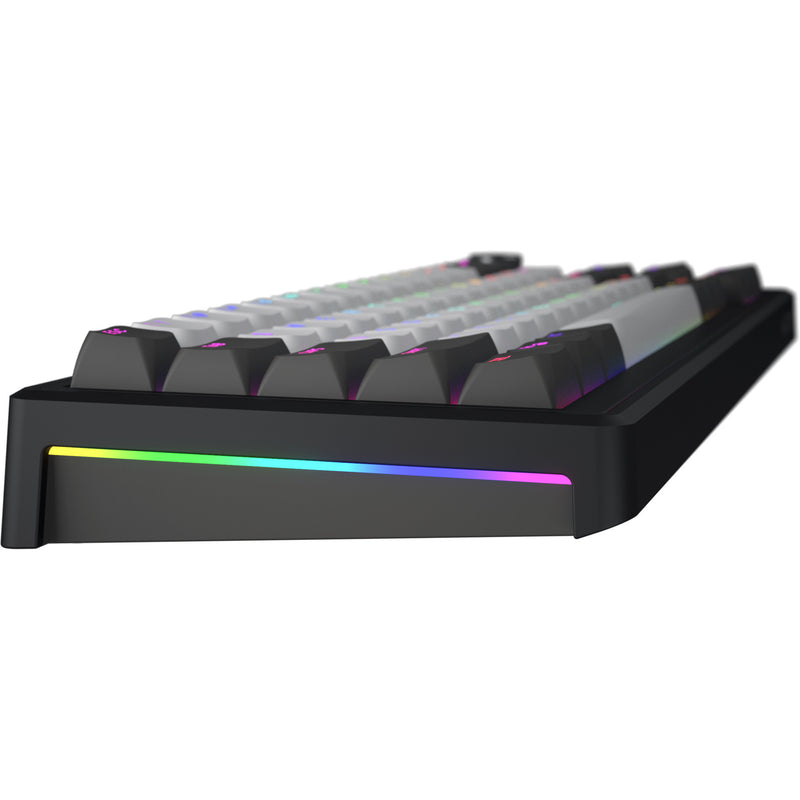 Load image into Gallery viewer, Hator skyfall pro wireless rgb mechanisch gaming toetsenbord (zwart, us lay-out (qwerty), hator aurum vanilla silent, 65%, rgb, double-shot pbt, hot-swap, 2.4ghz | bluetooth | usb-c)
