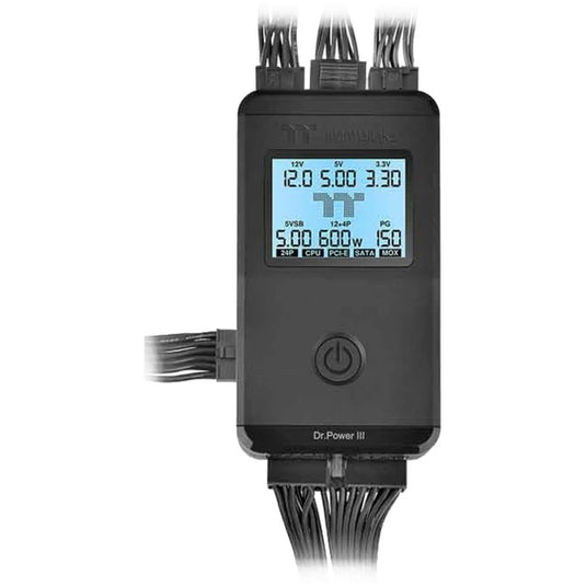 Thermaltake dr. power iii meetapparaat (zwart)