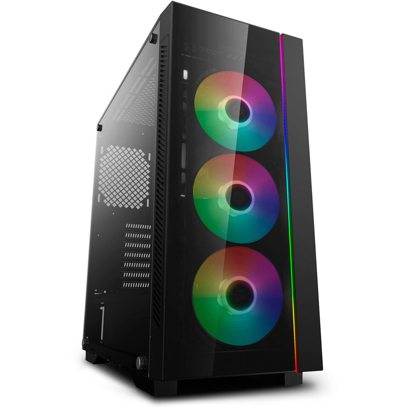 Load image into Gallery viewer, Deepcool matrexx 55 v3 add-rgb 3f midi tower behuizing (zwart | 3x usb-a | rgb | window)
