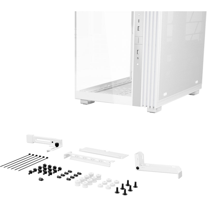 Load image into Gallery viewer, Be quiet! light base 600 dx midi tower behuizing (wit | 2x usb-a | 1x usb-c | rgb | tempered glass)
