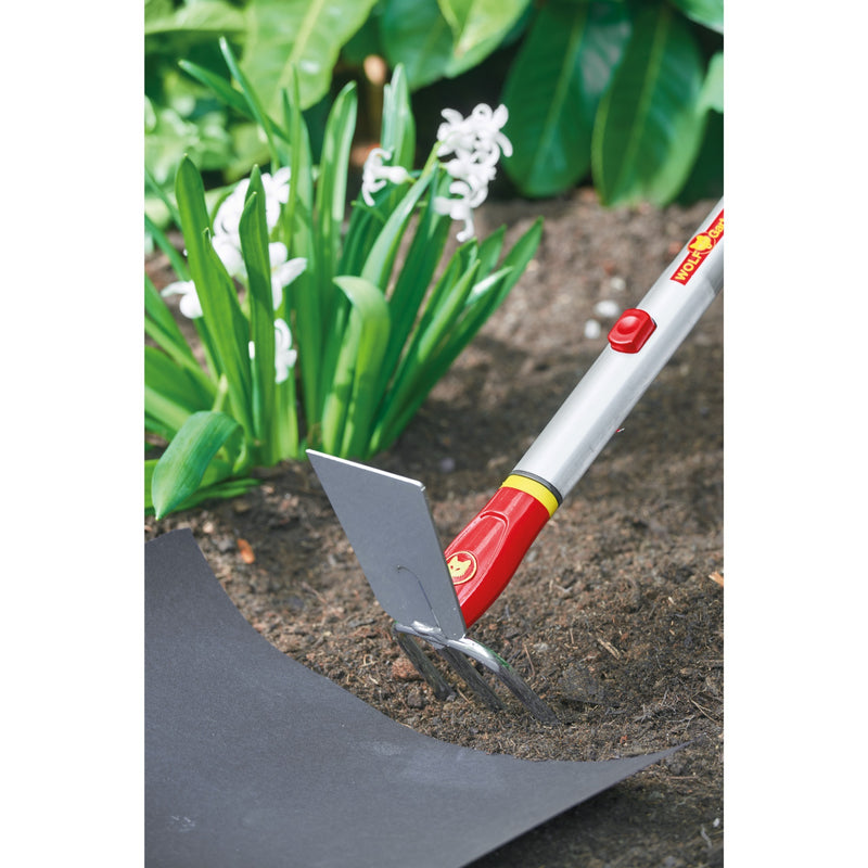 Load image into Gallery viewer, Wolf-garten multi-star il-m 3 dubbelhak schoffel (rood geel)
