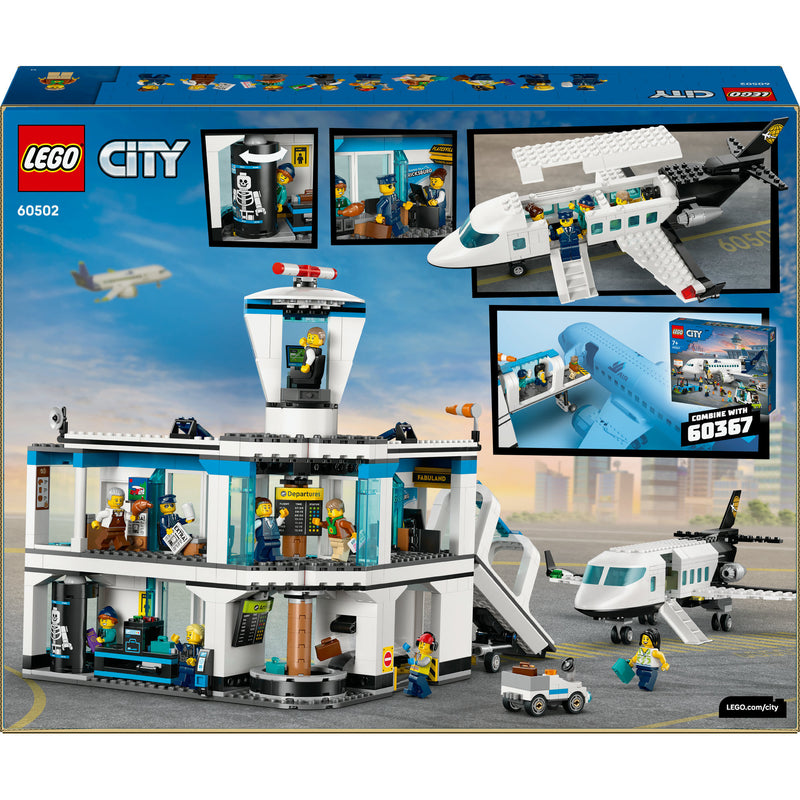Load image into Gallery viewer, Lego city 60502 luchthaven met vliegtuig
