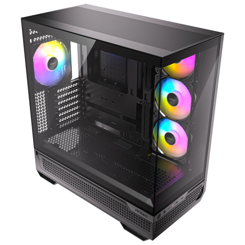 Load image into Gallery viewer, Antec c7 argb midi tower behuizing (zwart | 2x usb-a | 1x usb-c | tempered glass)
