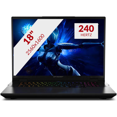Erazer beast 18 x1 md62731 18 gaming laptop (zwart | core ultra 9 275hx | rtx 5080 | 32 gb | 2 tb ssd)