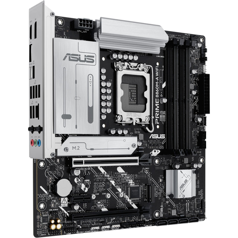 Load image into Gallery viewer, Asus prime b860m-a wifi socket 1851 moederbord (raid, 2.5 gb-lan, wi-fi 6e, bt, sound, µatx)
