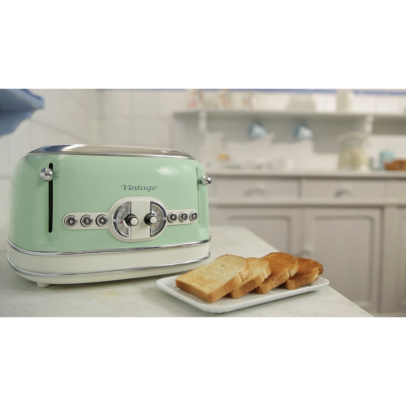 Load image into Gallery viewer, Ariete vintage broodrooster 0156 04 (lichtgroen)
